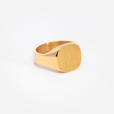 Chevalière or jaune