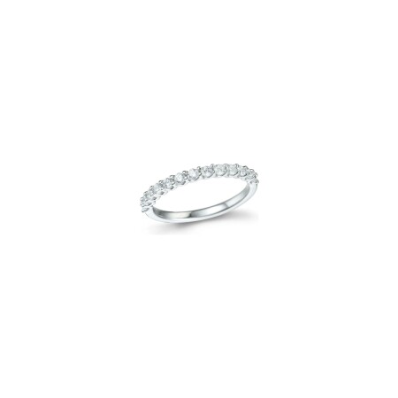 Alliance en or blanc et diamants de 0.50ct