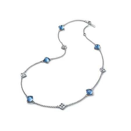 Collier Baccarat Mini Médicis en argent et cristal