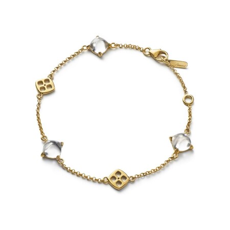 Bracelet Baccarat Mini Médicis en vermeil et cristal