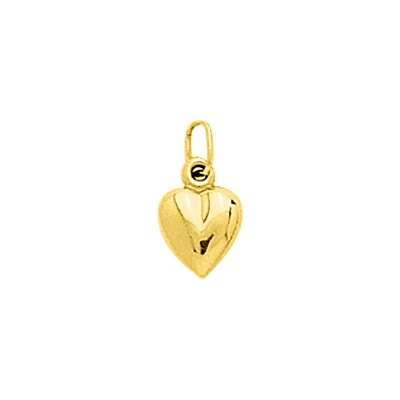 Pendentif coeur en or jaune