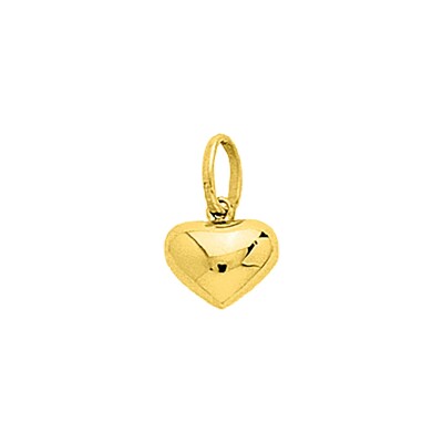 Pendentif coeur en or jaune