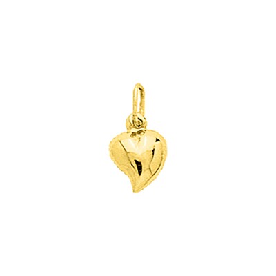 Pendentif coeur en or jaune