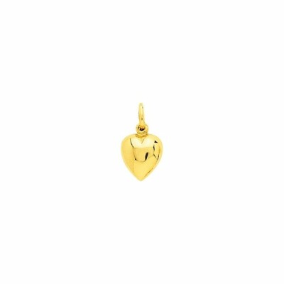 Pendentif coeur en or jaune