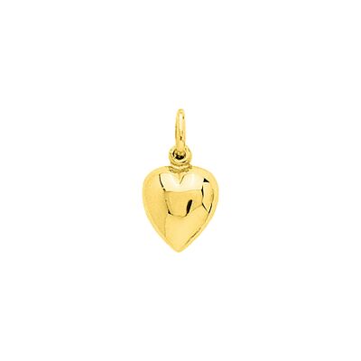 Pendentif coeur en or jaune