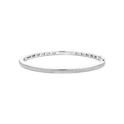 Bracelet Ti Sento en argent plaqué platine 