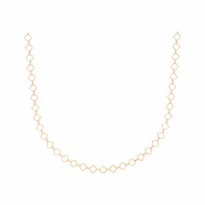 Collier en plaqué or, taille 45