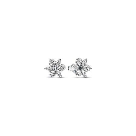 Clous d'oreilles Pandora Timeless herbier scintillant en argent