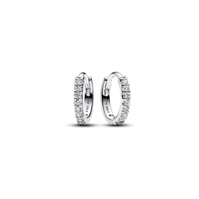 Boucles d'oreilles Pandora Enveloppantes Scintillantes en argent