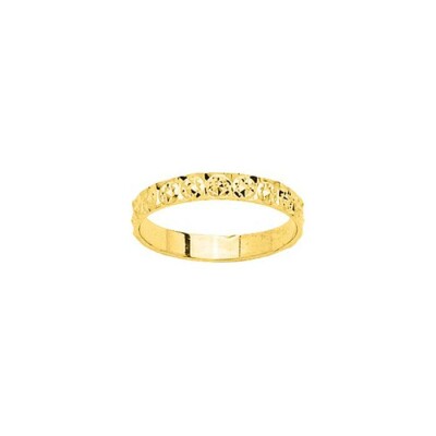 Alliance en or jaune, 3mm