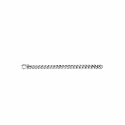Bracelet Ti Sento en argent rhodié, grands maillons