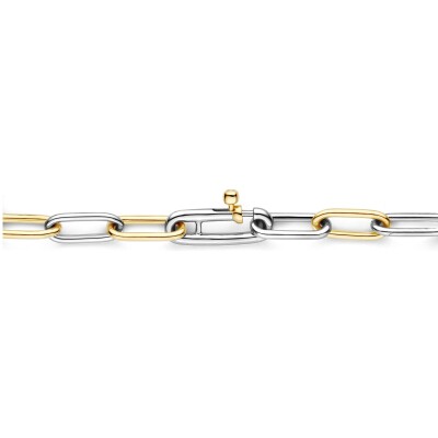 Bracelet Ti Sento en argent doré, taille L