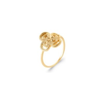 Bague en plaqué or 