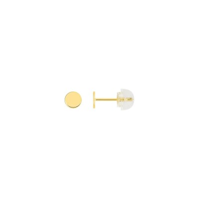 Clous d'oreilles en or jaune