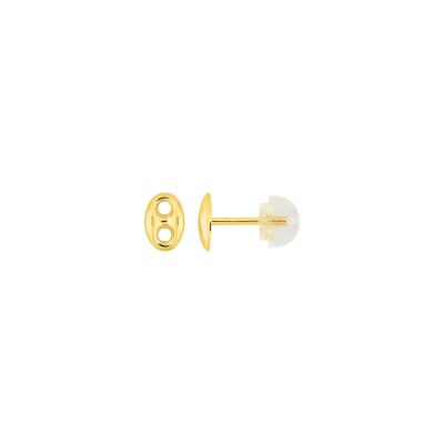 Clous d'oreilles en or jaune