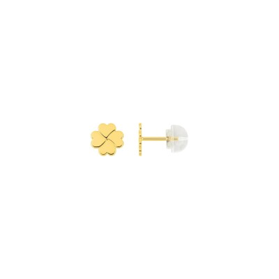 Boucles d'oreilles clous en or jaune