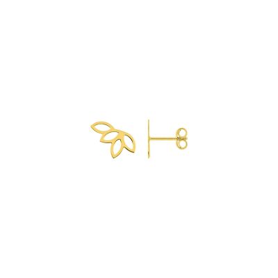 Boucles d'oreilles clous en or jaune