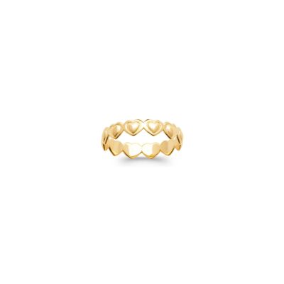 Bague en plaqué or