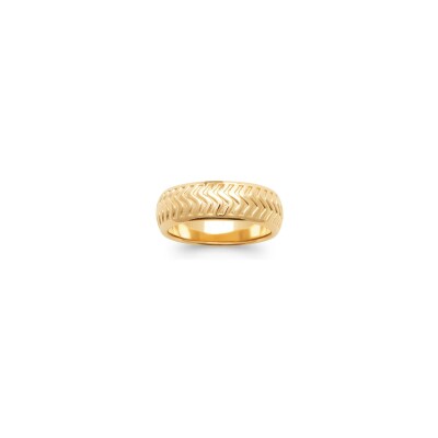Bague en plaqué or