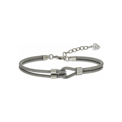 Bracelet Sing a Song 2 cordes de basse horizontale