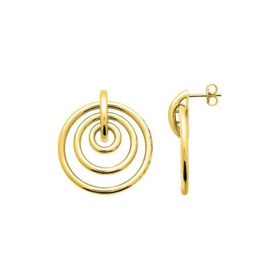 Boucles d'oreilles en or jaune