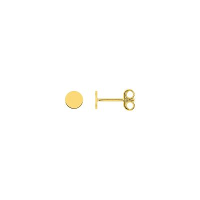 Clous d'oreilles en or jaune