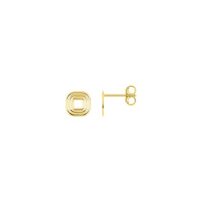 Clous d'oreilles en or jaune