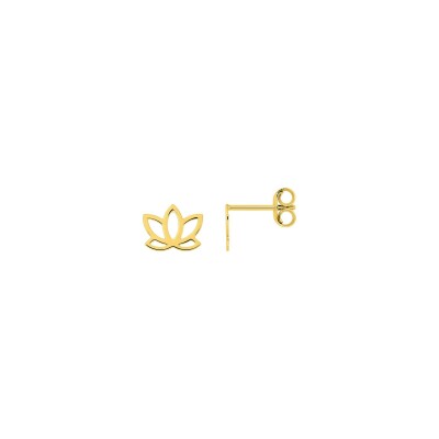 Boucles d'oreilles clous en or jaune