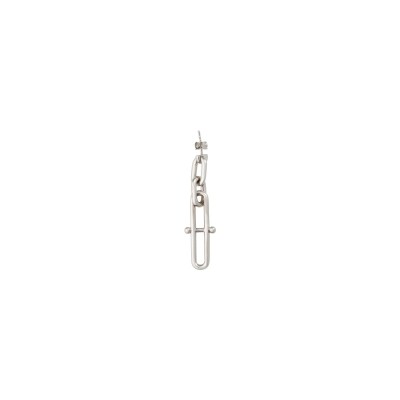 Boucles d'oreilles Untied en argent rhodié