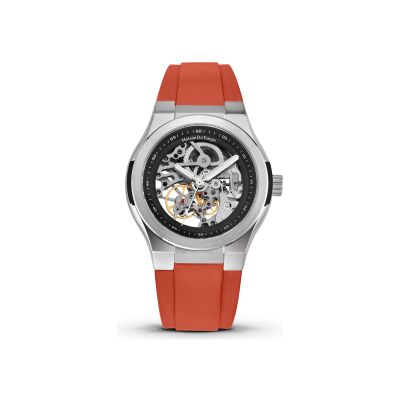 Montre Maison du Temps MTEpsilon Skeleton Silicone Rouge