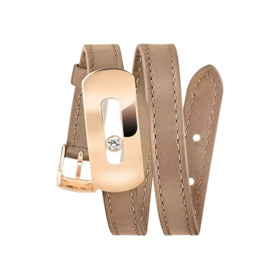 Bracelet Messika My Move XXL en or blanc et diamant