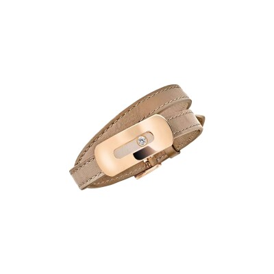 Bracelet Messika My Move XXL en or blanc et diamant