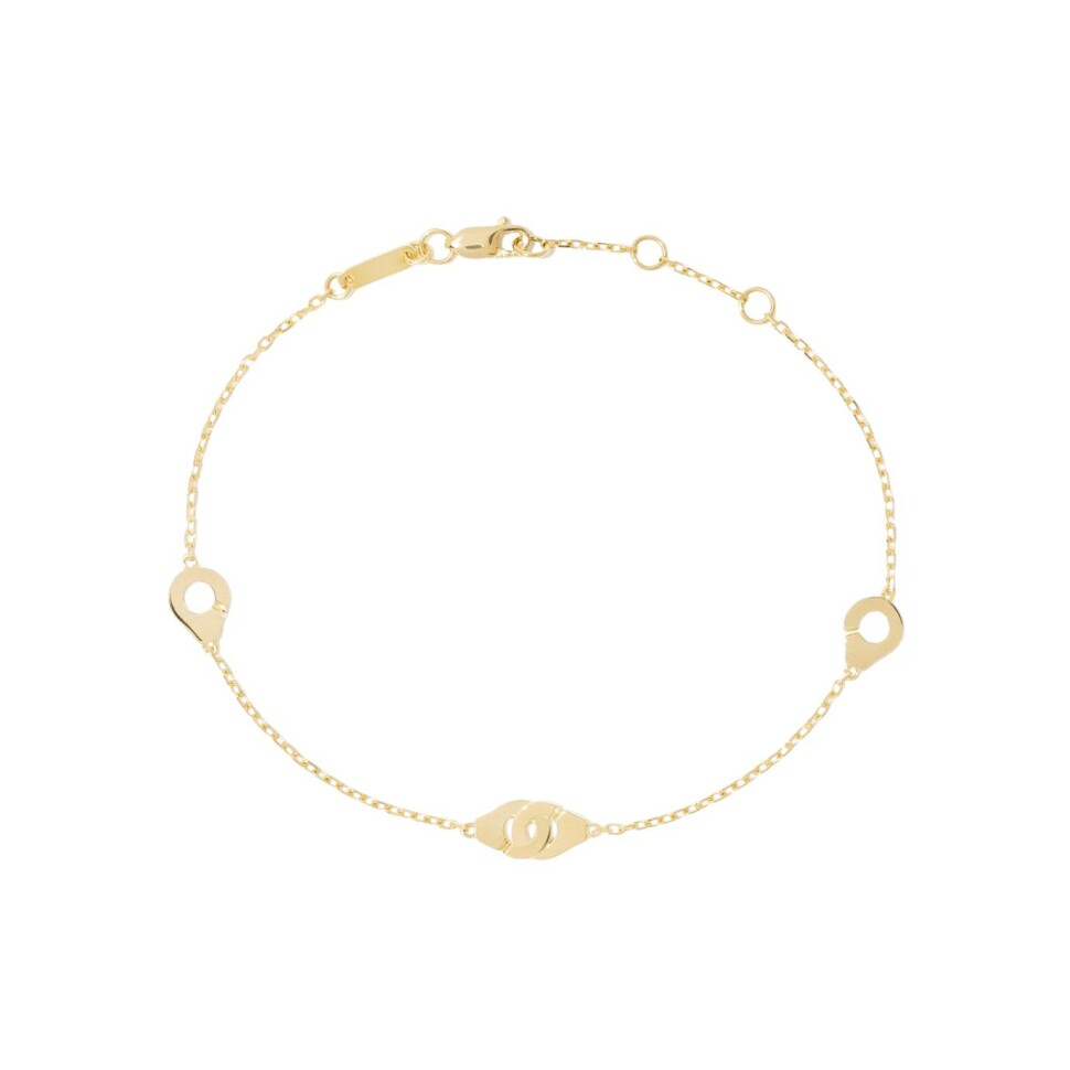 Bracelet dinh van Menottes R5 en or jaune