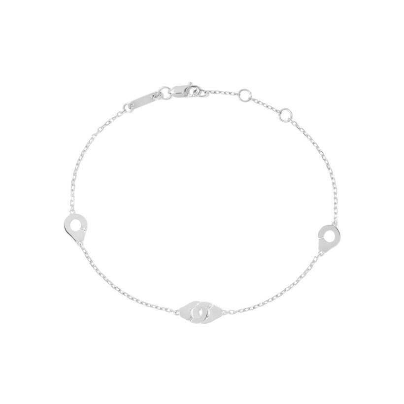 Bracelet dinh van Menottes R5 en or blanc