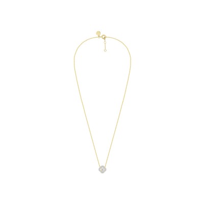 Collier Morganne Bello Victoria Diamants en or jaune, nacre et diamants