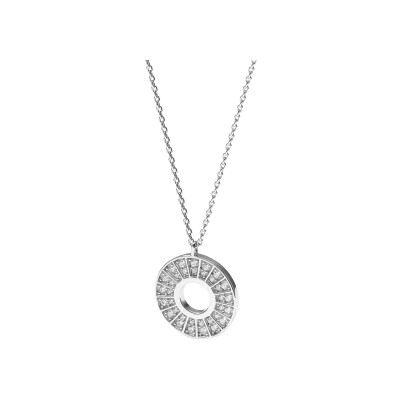 Collier Murat Plein Soleil en argent rhodié et oxydes de zirconium