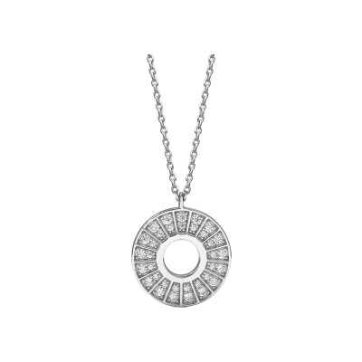 Collier Murat Plein Soleil en argent rhodié et oxydes de zirconium