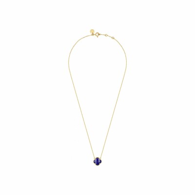 Collier Morganne Bello Victoria en or jaune et lapis lazuli