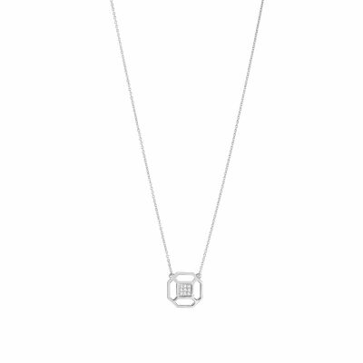 Collier Murat en argent et oxydes de zirconium