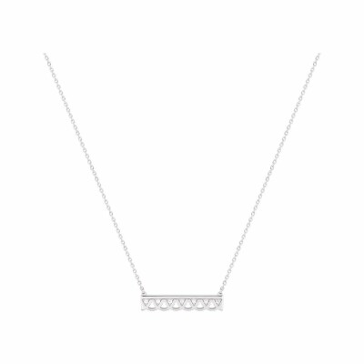 Collier en argent et oxyde de zirconium