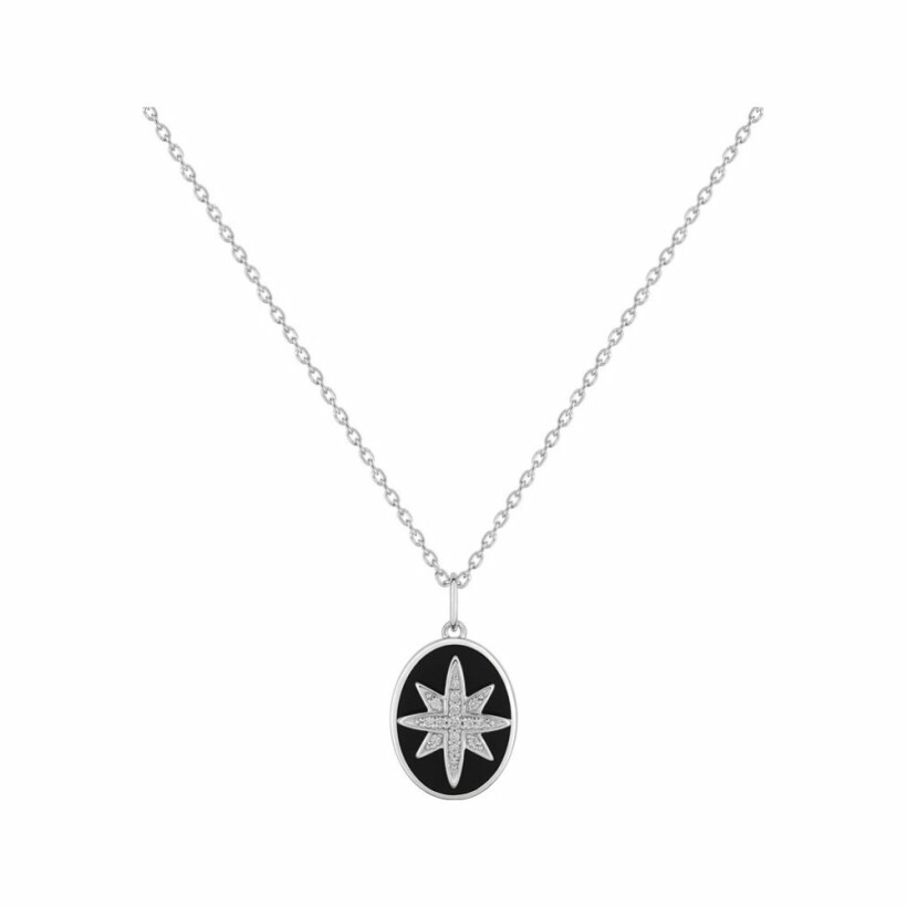 Collier Murat en argent et oxyde de zirconium