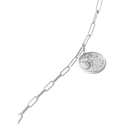 Collier Murat Le Trésor en argent rhodié