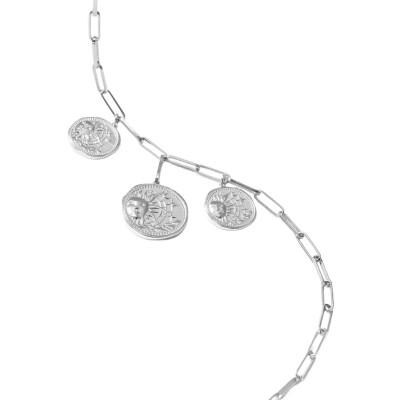 Collier Murat Le Trésor en argent rhodié