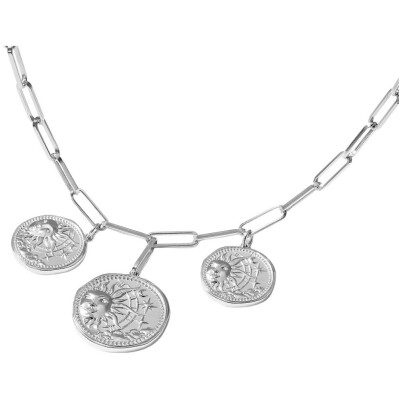 Collier Murat Le Trésor en argent rhodié