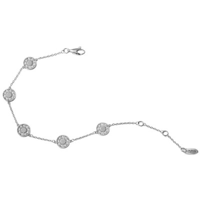 Bracelet Murat Plein Soleil en argent rhodié et oxydes de zirconium