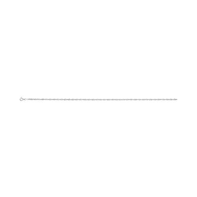 Chaîne de cheville en argent rhodié