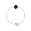 Bracelet Morganne Bello Victoria en or rose, onyx et diamants