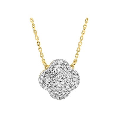 Collier Morganne Bello Chance en or jaune et diamants