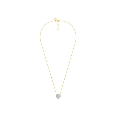 Collier Morganne Bello Chance en or jaune et diamants