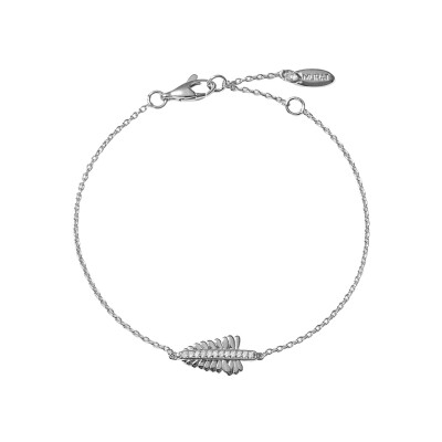 Bracelet Murat Les Fougéres en argent rhodié et oxydes de zirconium
